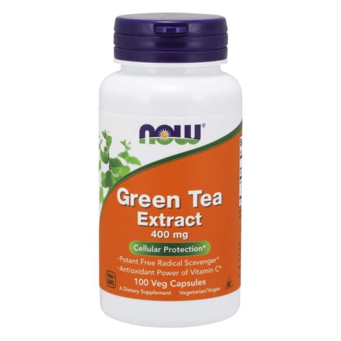 Жиросжигатель NOW Green Tea Extract 400 mg 100 veg capsules