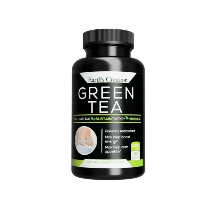 Антиоксиданты Earth's Creation Green Tea G45 - 60 капс