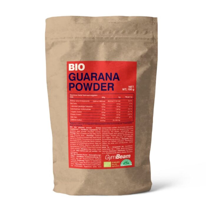 Спеціальна добавка GymBeam Guarana Powder - 100 g