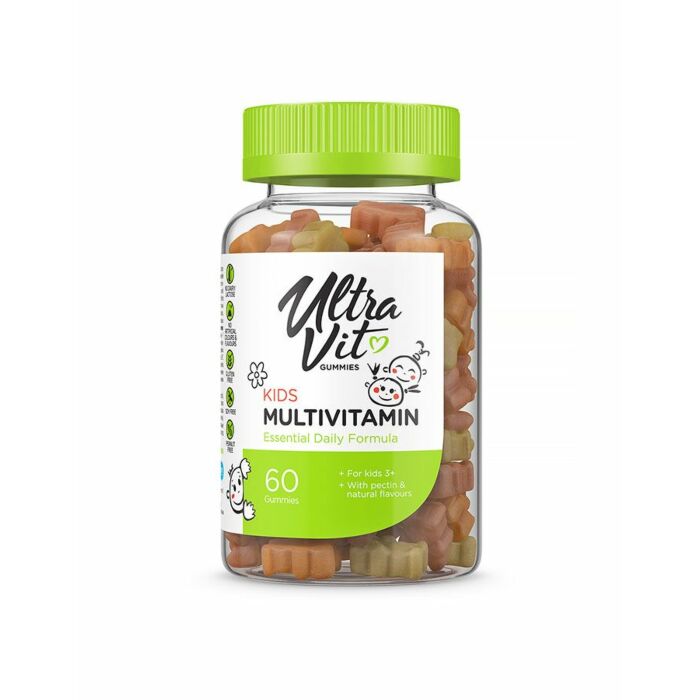 Вітамины для дітей VPLab ULTRAVIT Gummies Kid's Multivitamin 60 chews (EXP 30/11/2023)