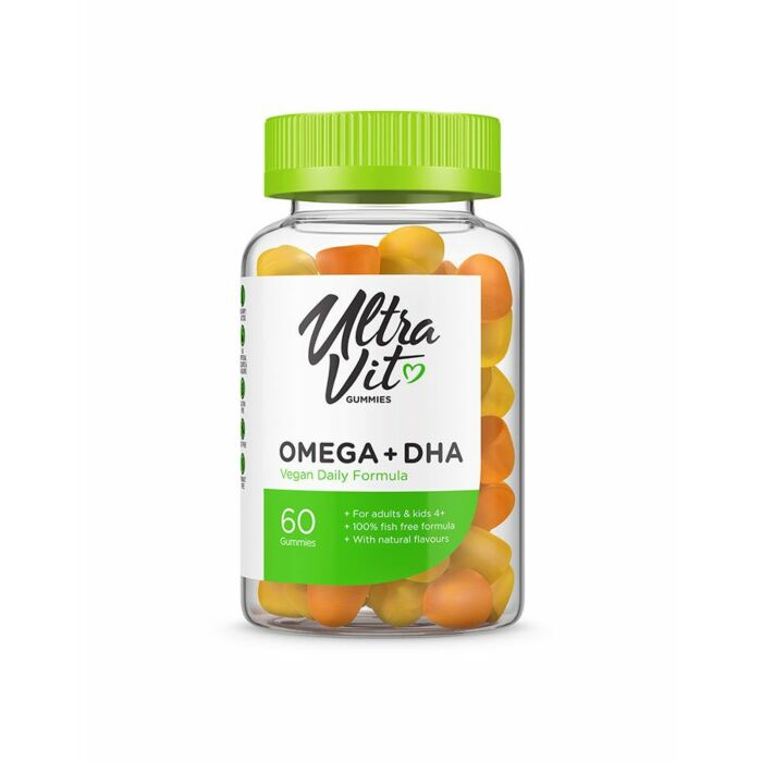 VPLab ULTRAVIT Gummies Omega + DHA 60 chews