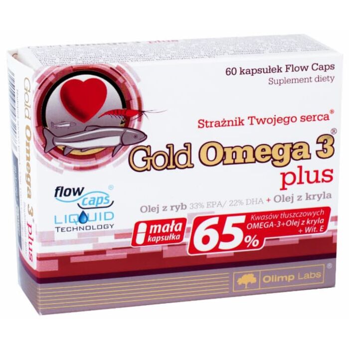 Омега жиры Olimp Labs Gold Omega3 Plus 60 caps