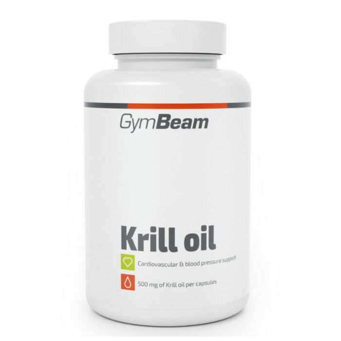 Омега жири GymBeam Krill oil - 60 caps