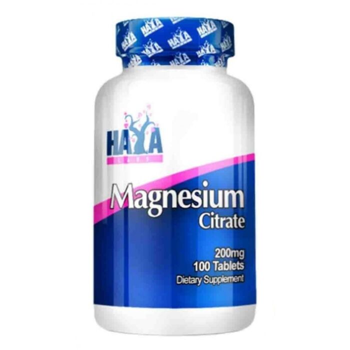 Магний Haya Labs Magnesium Citrate 200mg - 100 таб