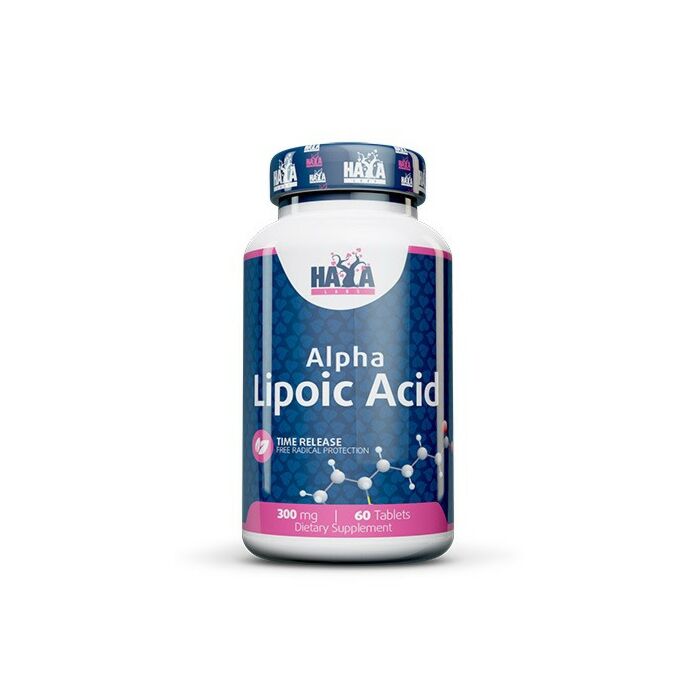 R-Липоевая Кислота Haya Labs Sustained Release Alpha Lipoic Acid 300mg - 60 таб