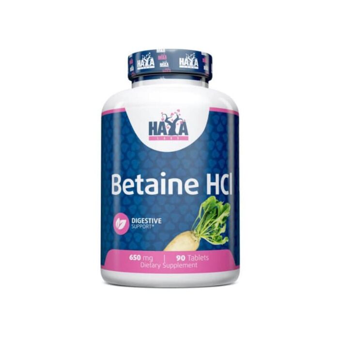 Пробиотик Haya Labs Betaine HCL 650 mg 90 tablets