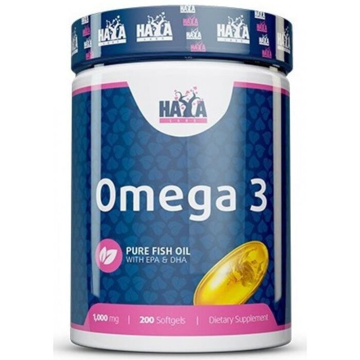 Омега жири Haya Labs Omega 3 1000mg - 200 Softgels