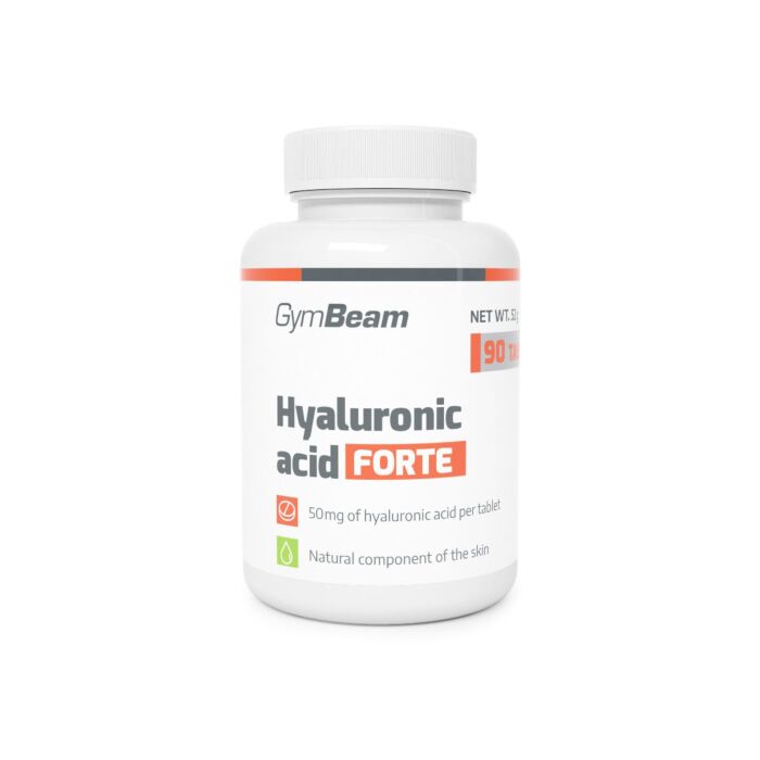 Для здоровья кожи GymBeam Hyaluronic acid forte 90 tab