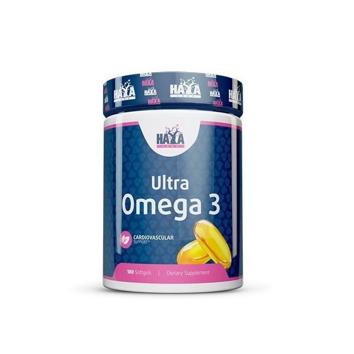 Омега жиры Haya Labs Ultra Omega 3 - 180 softgels