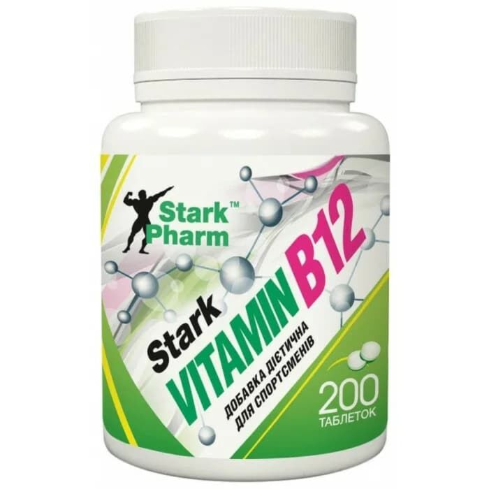Вітамин B Stark Pharm STARK VITAMIN B12 50 мкг - 200 таблеток