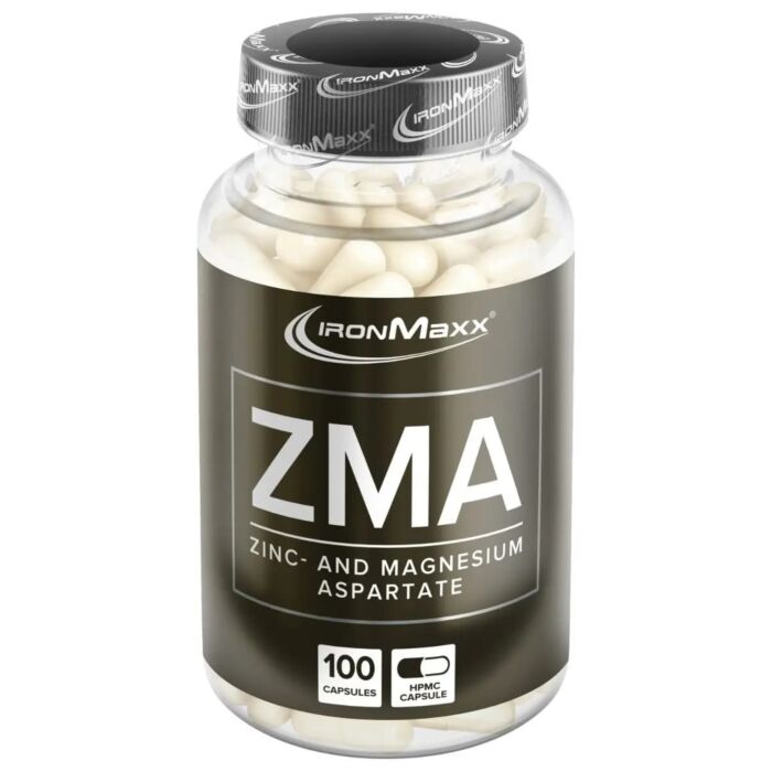 Цинк, магния аспартат плюс витамин В6 IronMaxx ZMA 100 capsules