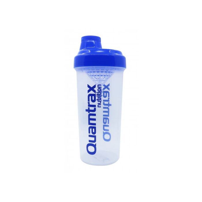 Quamtrax Shaker bottle 750 ml Quamtrax clear/blue