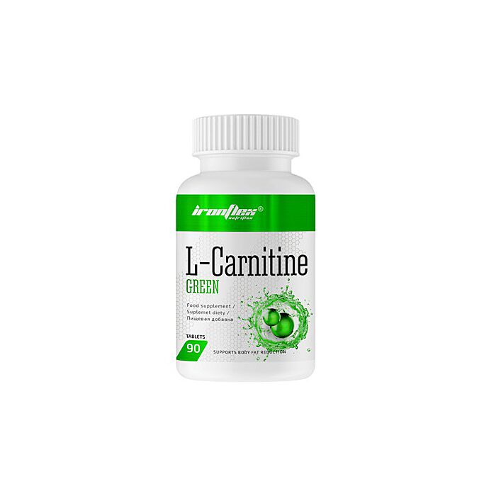 Л-Карнитин IronFlex L-Carnitine + Green Tea 90tab