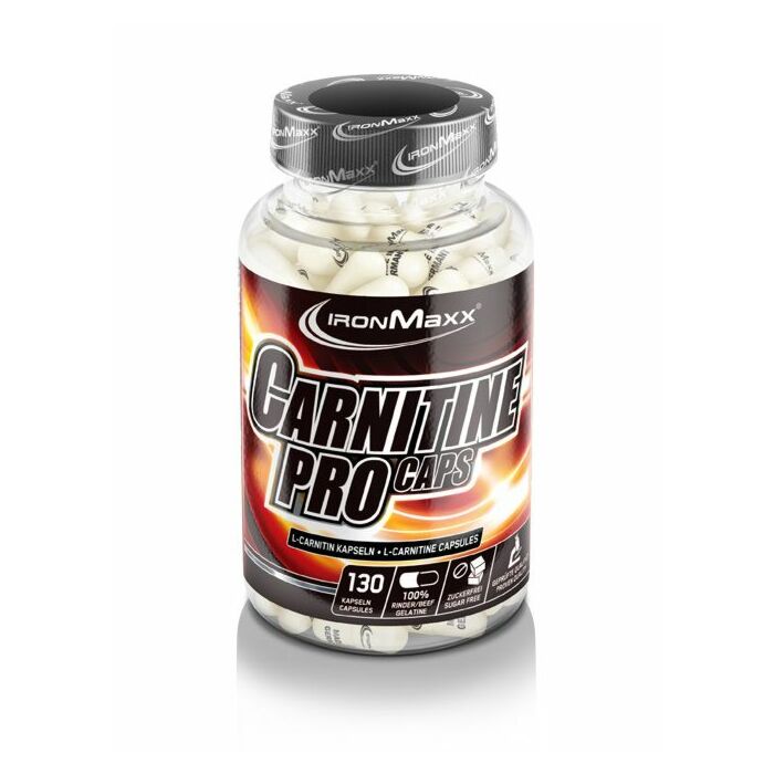 Л-карнітин IronMaxx L-Carnitin Pro 130 капс 880 мг