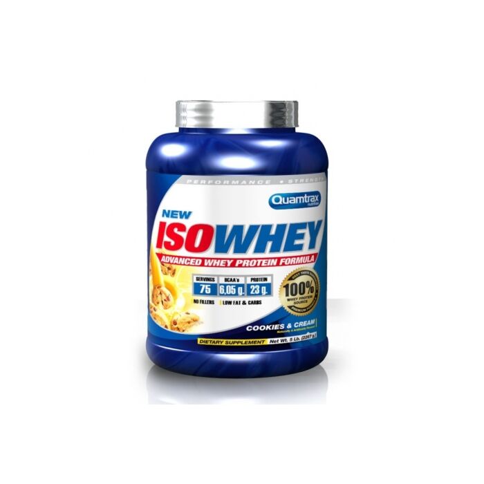 Сироватковий протеїн Quamtrax Iso Whey 2,2 кг