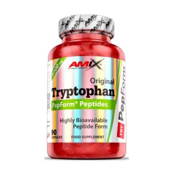 Амінокислота Amix Tryptophan PepForm Peptides 500 mg - 90 caps