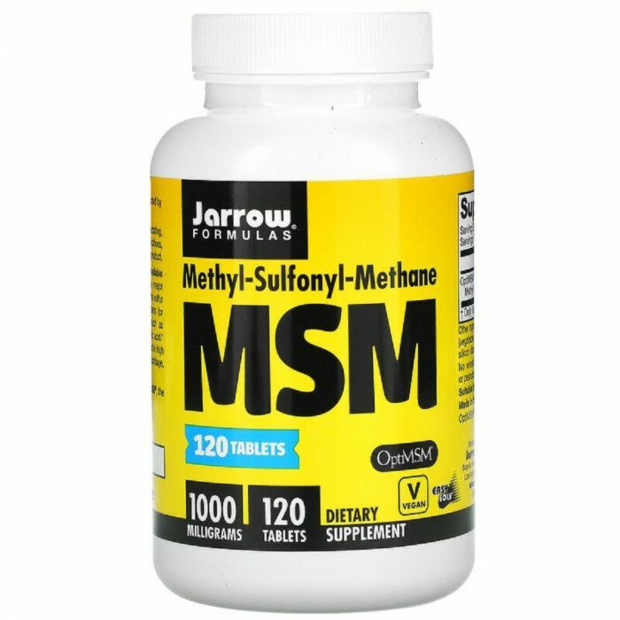 Комплекс для суставов и связок Jarrow Formulas MSM, 1000 мг, 120 таблеток