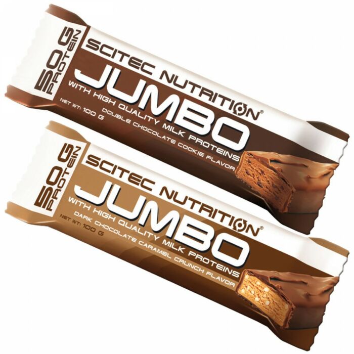Батончики Scitec Nutrition Jumbo bar 50 % белка 100 г