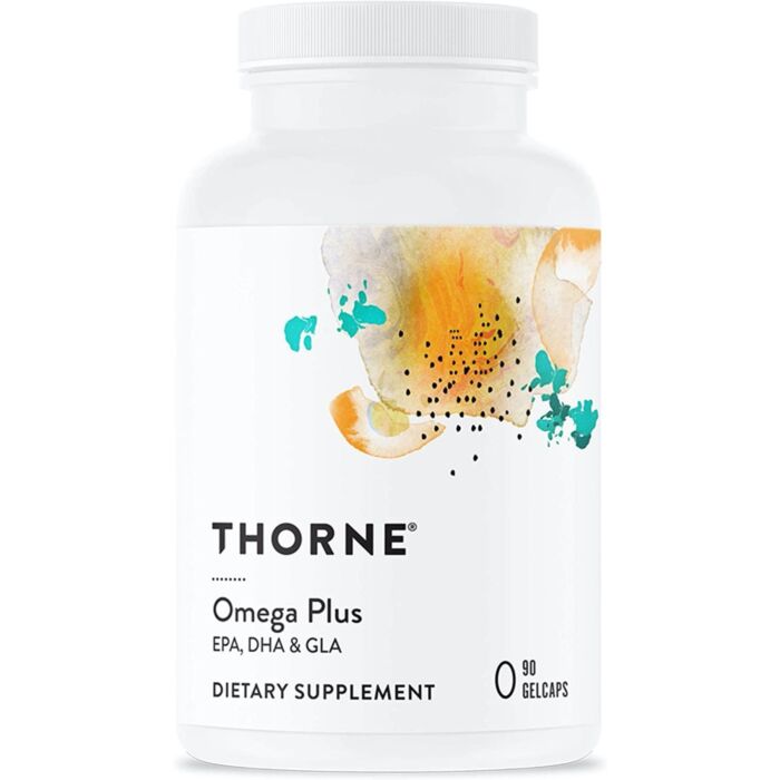 Омега жиры Thorne Research Omega Plus, 90 гелевых капсул