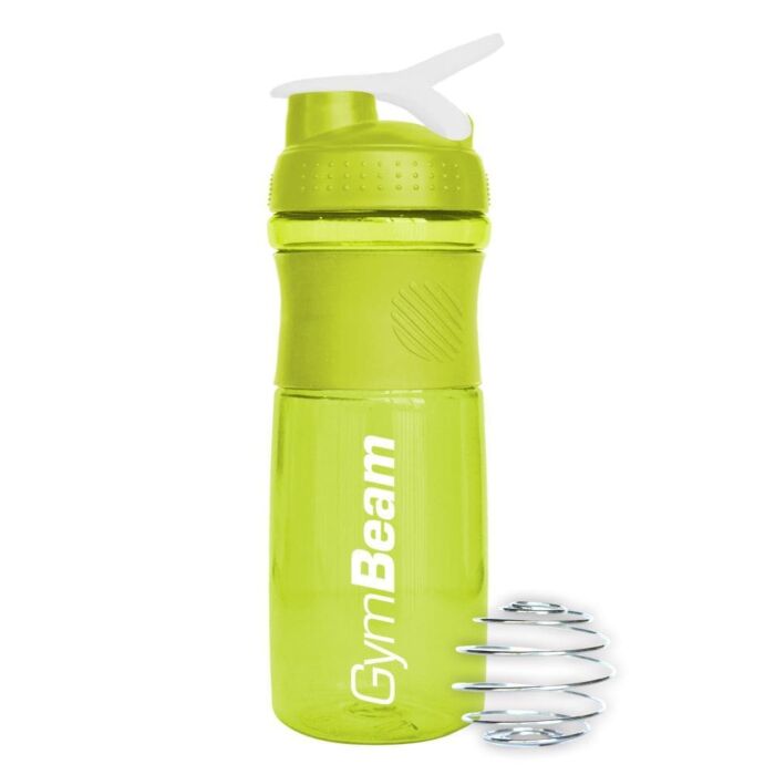Шейкер GymBeam Shaker Sportmixer Green White - 760 ml
