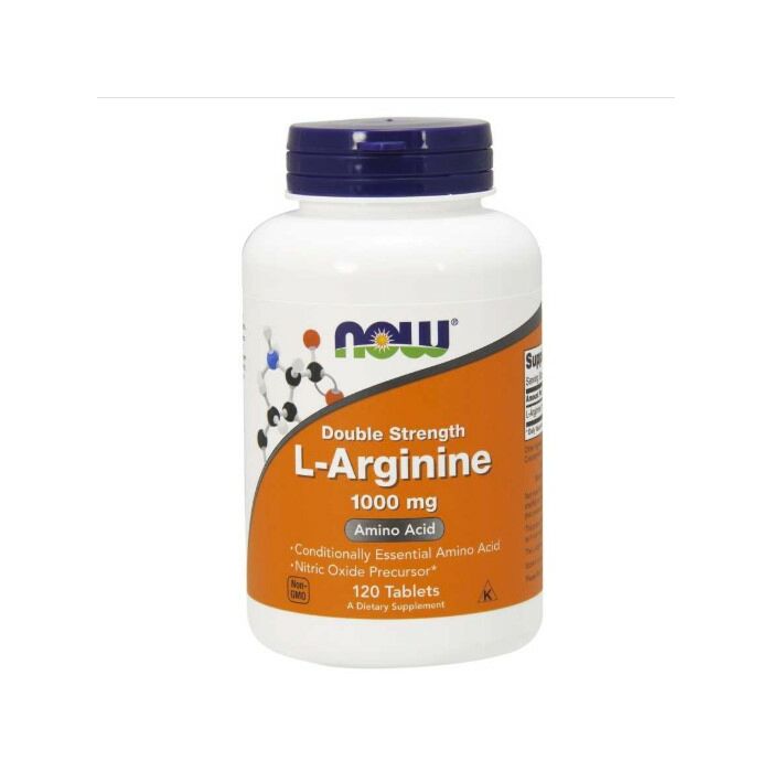 Аргинин NOW L-Arginine 1000 мг 120 таб