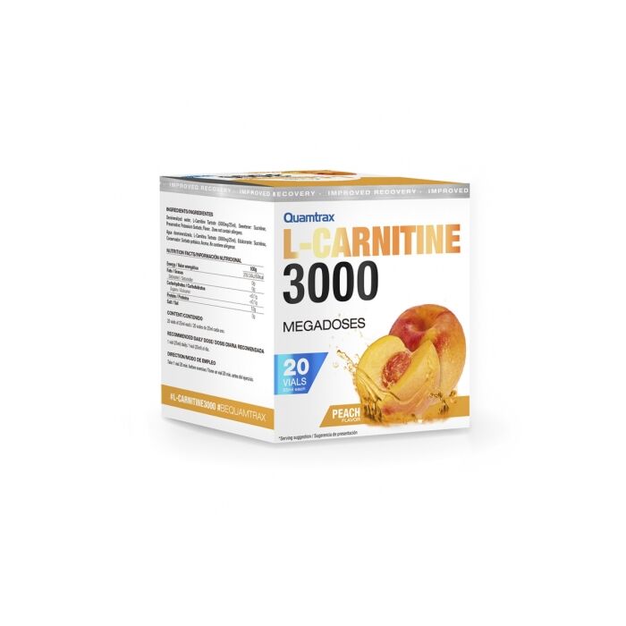 Л-Карнитин Quamtrax L-Carnitine 3000 - 20 флаконов