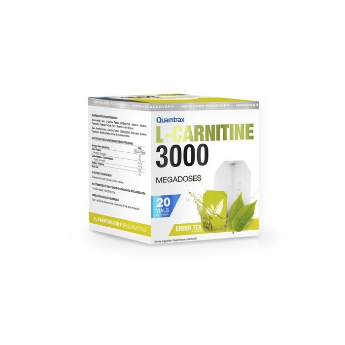 Л-карнітин Quamtrax L-Carnitine 3000 - 20 флаконов