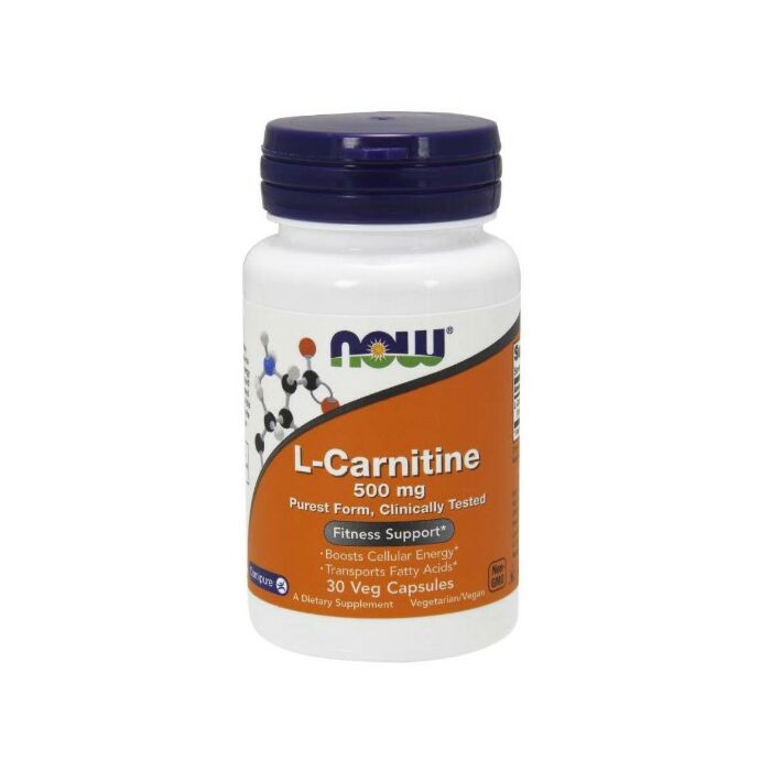 Л-карнітин NOW L-Carnitine 500mg 60 caps