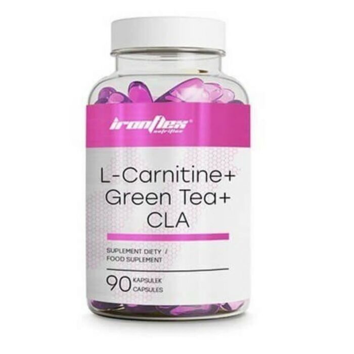 IronFlex L-carnitine+green tea+Cla 90 caps