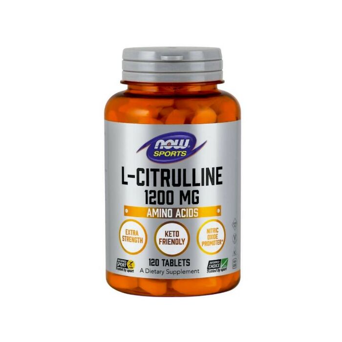 Цитрулін NOW L-Citrulline 1200 mg 120 таблеток