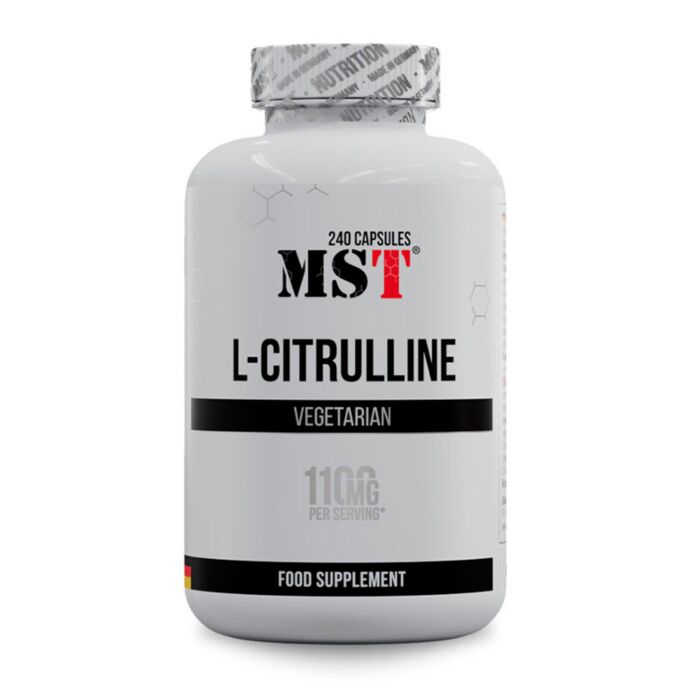 Цитруллин MST L-Citrulline 240 capsules