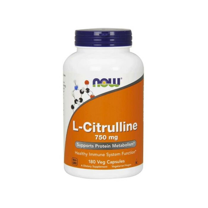 Цитрулін NOW L-Citrulline 750mg 180 капс
