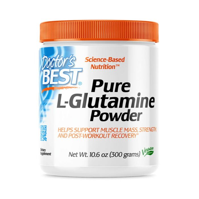 Антиоксиданты Doctor's Best L-Glutamine Powder, 300 гр.