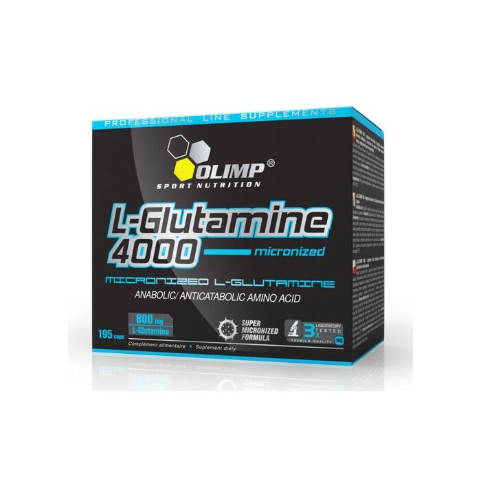 Глютамин Olimp Labs L-Glutamine 4000 195 капс