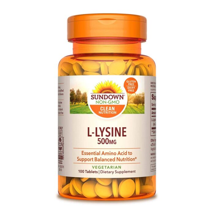 Аминокислота Sundown Naturals L-Lysine 500mg - 100tabs