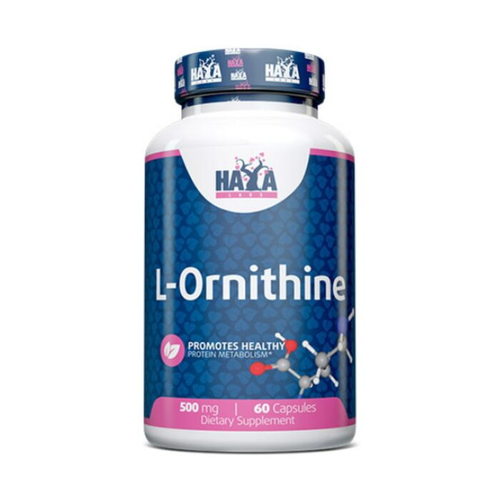 Аминокислота Haya Labs L-Ornithine 500 mg - 60 caps