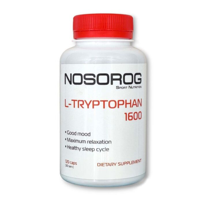 Аминокислота Nosorog  L-Tryptophan 1600 - 120 капс