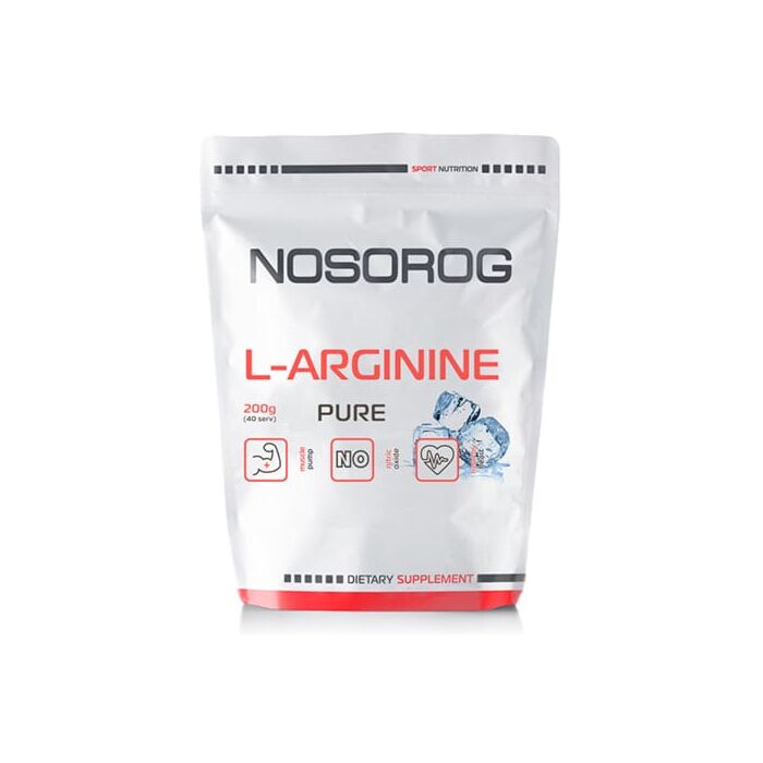 Аргінін Nosorog L-Arginine натуральний, 200 гр