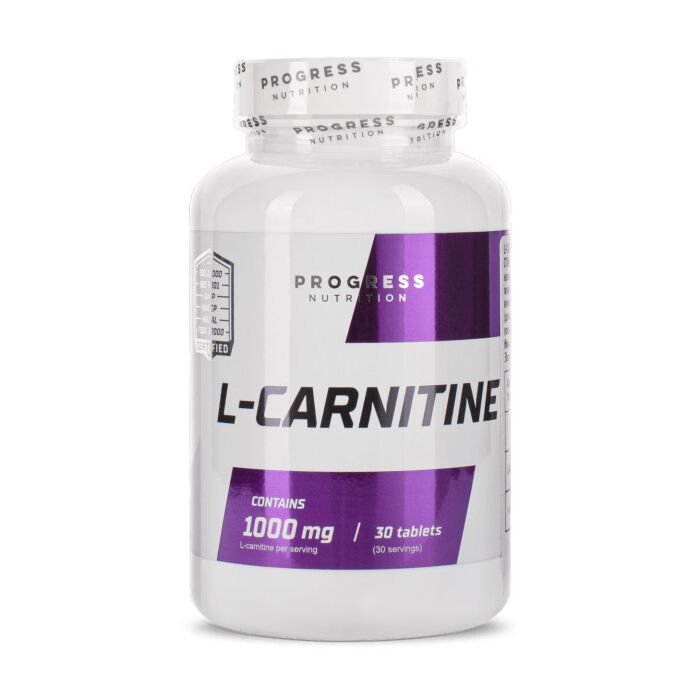 Л-Карнитин Progress Nutrition L-carnitine 1000 mg 30 tab