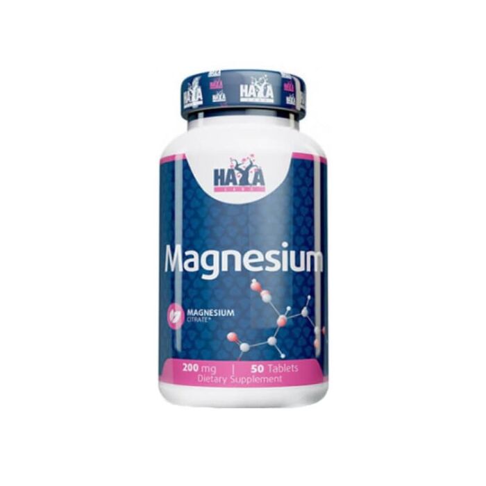 Магній Haya Labs Magnesium Citrate 200mg 50 tablets