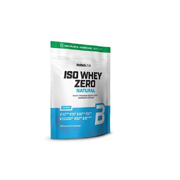 Сывороточный протеин BioTech USA Iso Whey Zero Natural Lactose Free - 1816 g