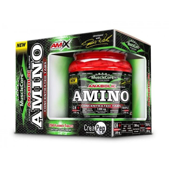 Амінокислота Amix MuscleCore® Amino Tabs with CreaPep - 240 tabl