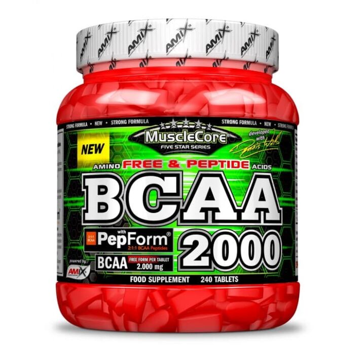 БЦАА Amix MuscleCore® BCAA with PepForm - 240 tabl