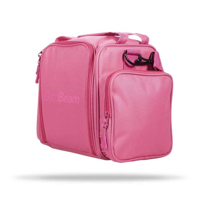 Термосумка GymBeam Спортивная сумка для еды FIT Prep Pink