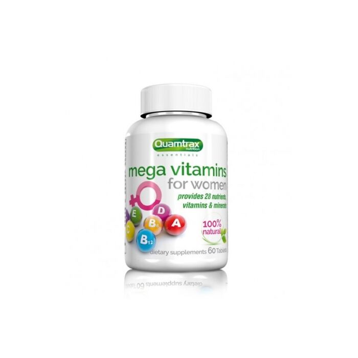 Вітамины для жінок Quamtrax Mega Vitamins for Women - 60 таб