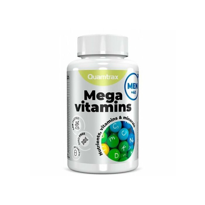 Витамины для мужчин Quamtrax Mega Vitamins for Men, 60 таблеток