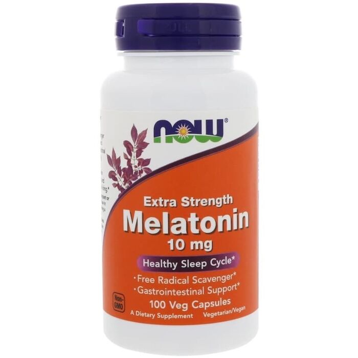 Добавка для здорового сна NOW Melatonin 10 мг 100 капс
