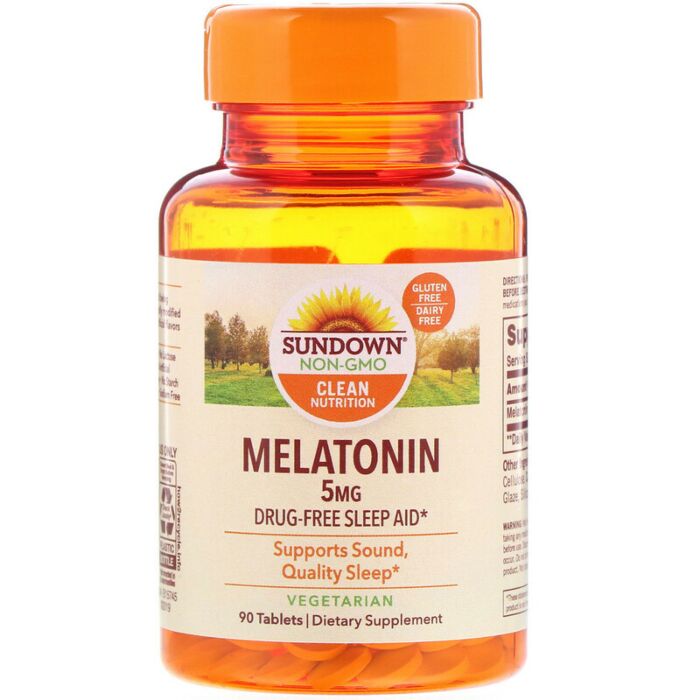 Добавка для здорового сна Sundown Naturals Melatonin 5mg 90 tabs