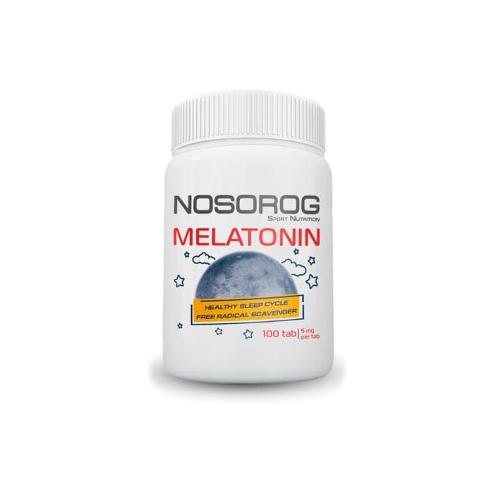 Мелатонин Nosorog Melatonin, 100 таблеток