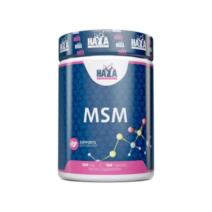 Комплекс для суставов и связок Haya Labs MSM 500 mg 180 capsules